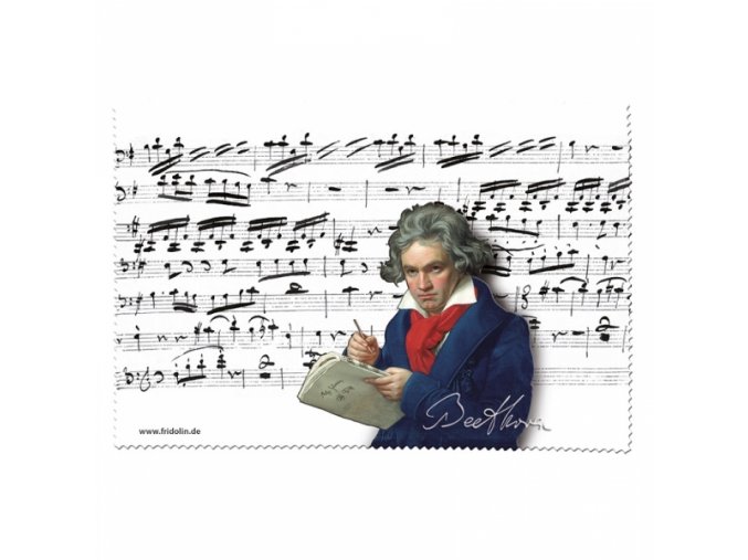 Utěrka na brýle Beethoven