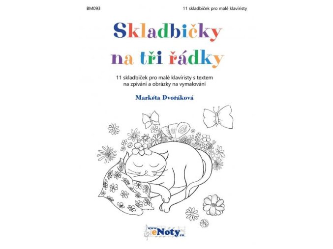 4002 m dvorakova skladbicky na tri radky