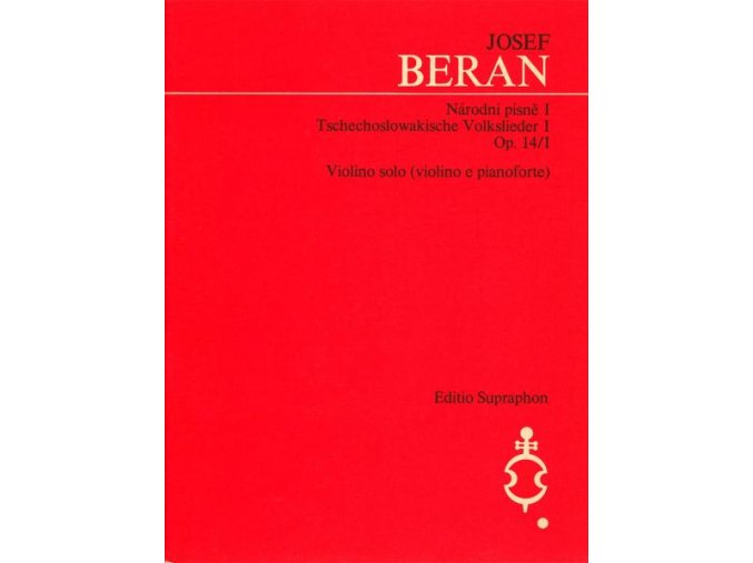 4173 josef beran narodni pisne pro housle a klavir op 14 i