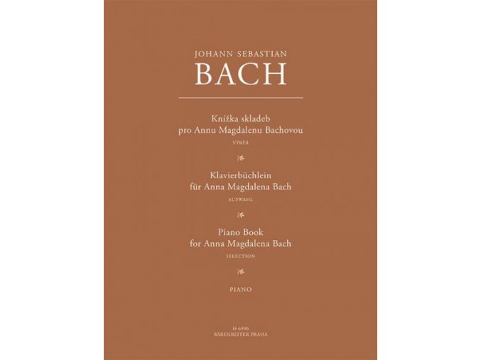 Knížka skladeb pro A. M. Bachovou