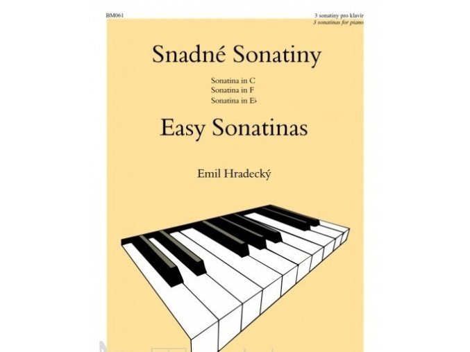 E. Hradecký - Snadné sonatiny pro klavír