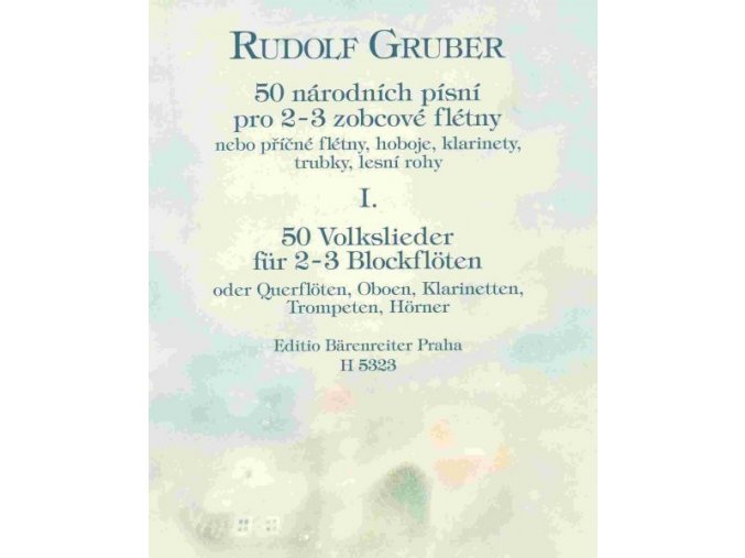 50 národních písní I pro 2 3 zobc. flétny