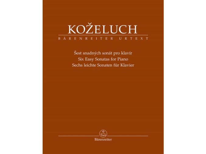 4881 l kozeluch sest snadnych sonat