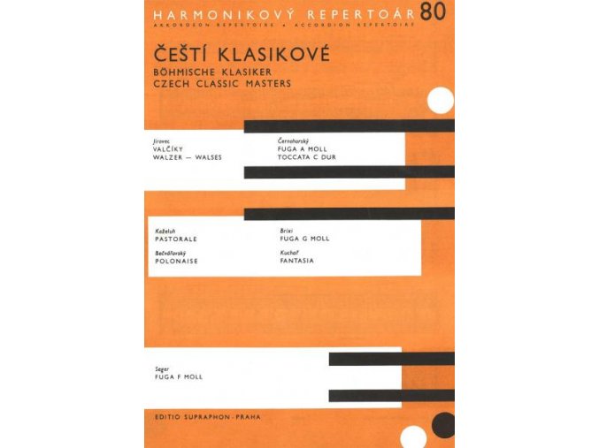 Čeští klasikové - akordeon