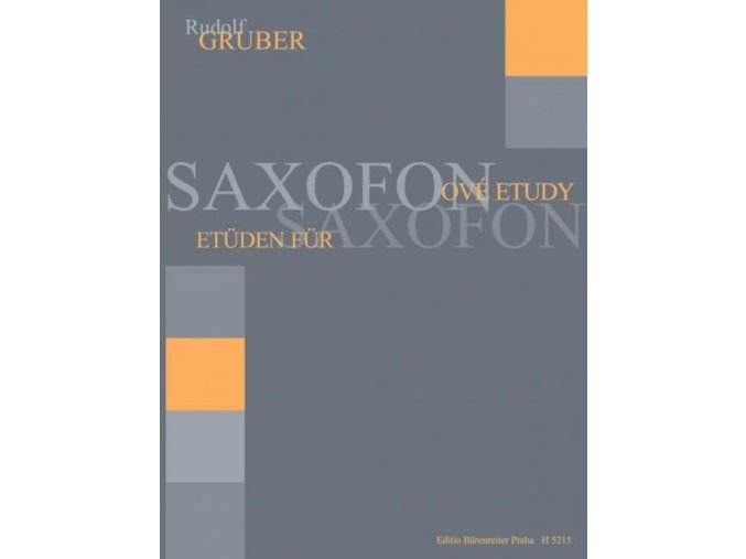 5214 rudolf gruber saxofonove etudy
