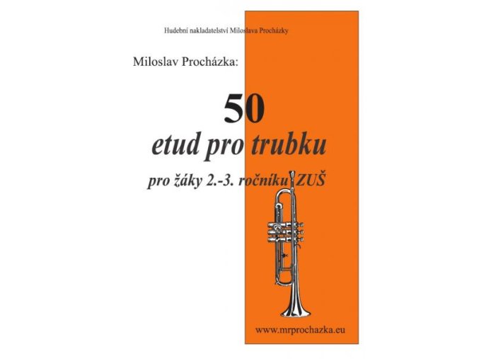 5349 m prochazka 50 etud pro trubku