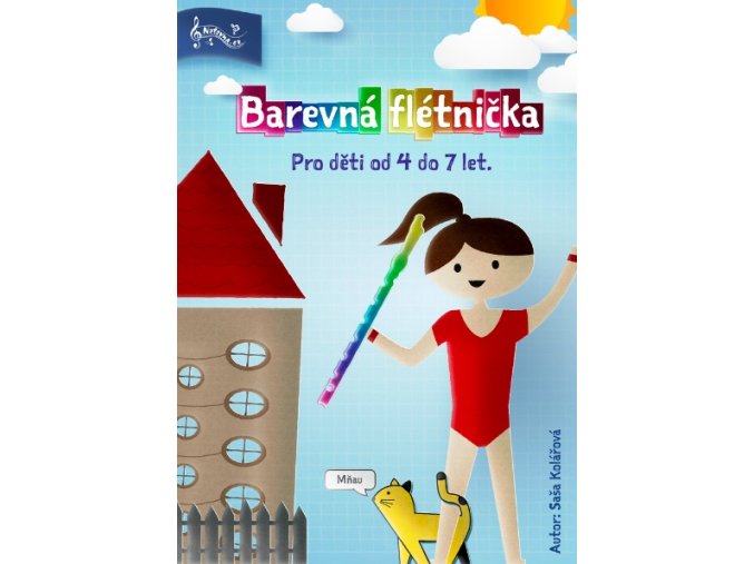 5784 barevna fletnicka 1 pro deti od 4 let