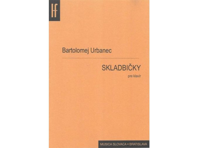 Bartolomej Urbanec - Skladbičky pre klavír