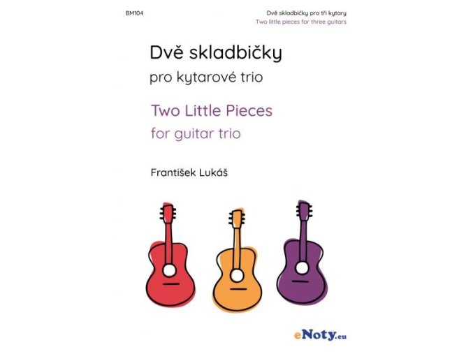 6726 dve skladbicky pro kytarove trio