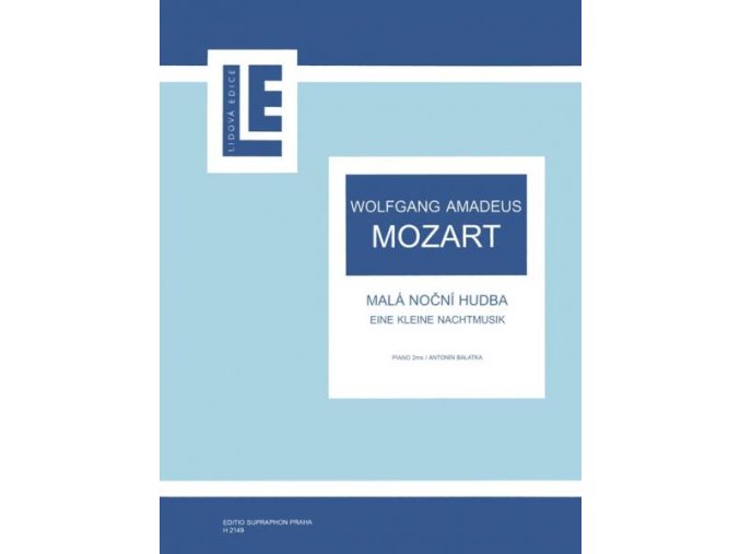 6834 w a mozart mala nocni hudba pro klavir