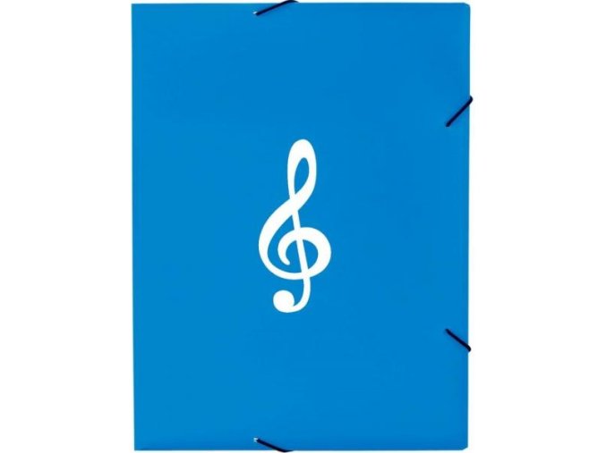 6837 desky na noty a dokumenty a4 modre