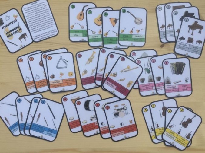 6867 kvarteto hudebni nastroje