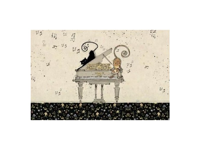 6888 prostirani kocka s pianem