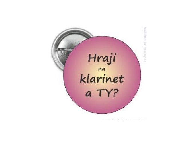 7164 hraji na klarinet ruzovozluta