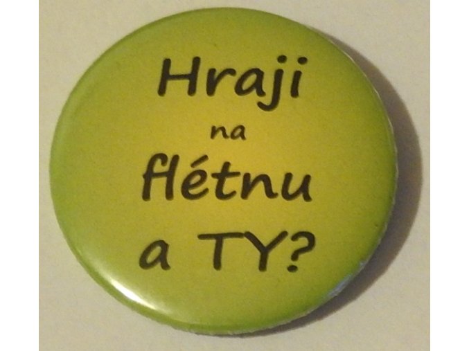 Hraji na flétnu - zelená