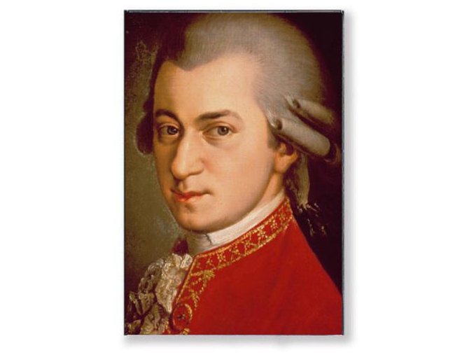 Magnetka Mozart - portrét