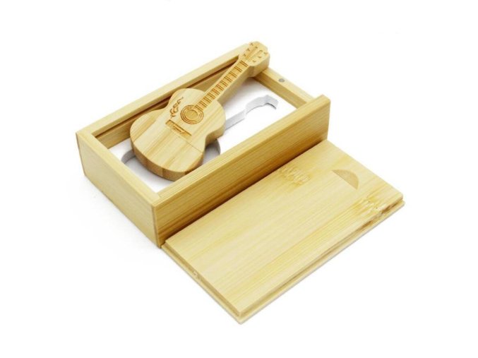 7446 usb flash disk 64 gb kytara drevena