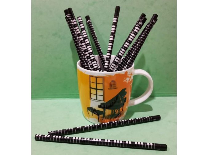 8061 tuzka klaviatura 2 cerna