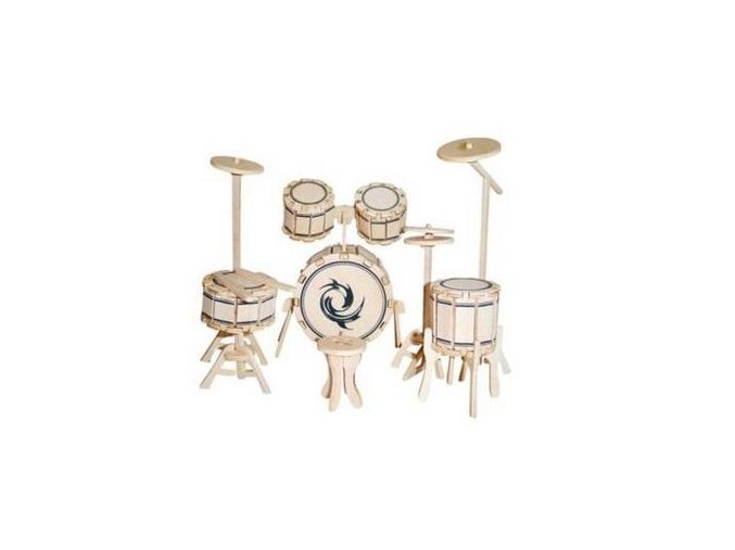 9543 drevene 3d puzzle bici souprava