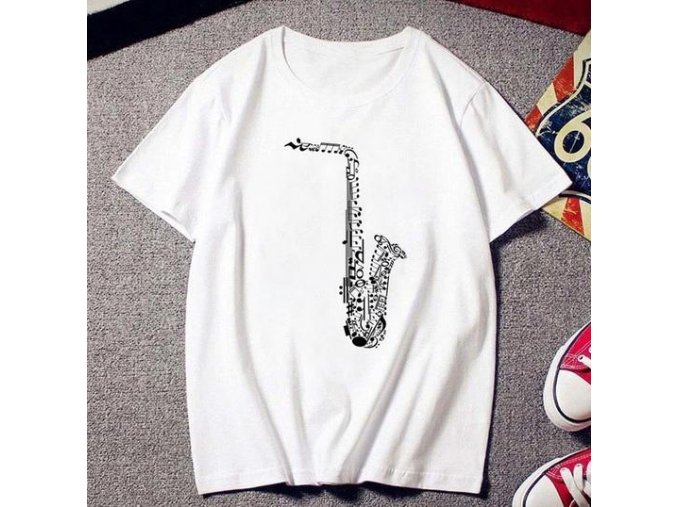 9588 tricko saxofon velikost s