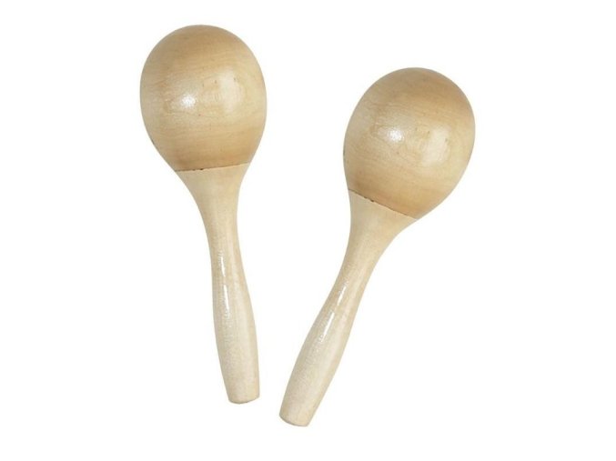963 goldon maracas drevene 14cm 33803