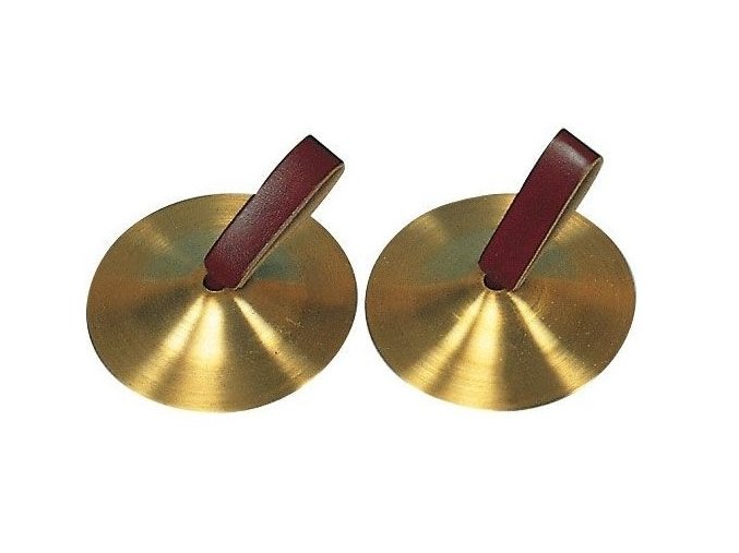 GOLDON - prstové činelky 6,7cm - mosazné (34010)