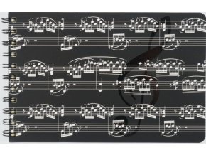 10437 zapisnik partitura s krouzkovou vazbou 1