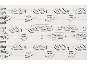 10440 zapisnik partitura s krouzkovou vazbou 2