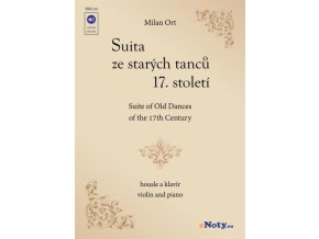 10743 suita ze starych tancu 17 stoleti housle a klavir