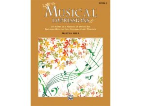 Martha Mier - Musical Impressions, Book 3