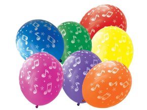 10797 balonky s notickami 7 ks
