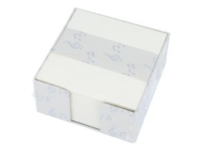 11181 poznamkovy blok silver notes