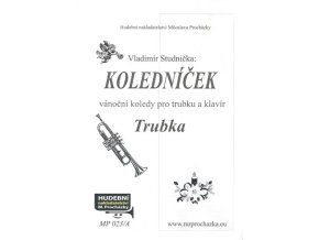 11643 kolednicek koledy pro trubku a klavir