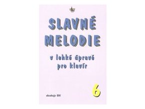 1320 slavne melodie v lehke uprave pro klavir 6 cd