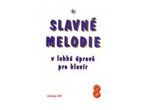1326 slavne melodie v lehke uprave pro klavir 8 cd