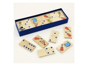 1377 domino velke hudebni nastroje oboustranne light