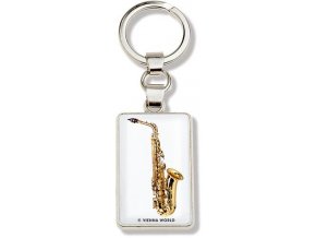 Přívěsek na klíče - saxofon