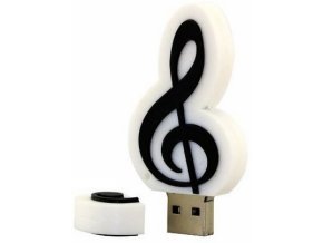 2958 usb flash disk 8 gb houslovy klic bily