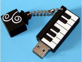 USB Flash disk 8 GB klaviatura a noty