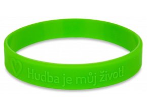 3072 naramek hudba je muj zivot zeleny