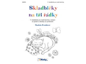 4002 m dvorakova skladbicky na tri radky