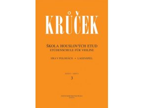 V. Krůček - Škola houslových etud II. (sešit 3, 4)