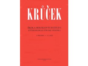 V. Krůček - Škola houslových etud I. (sešit 1, 2)
