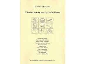 Jaroslava Luklová - Vánoční koledy pro čtyřruční klavír
