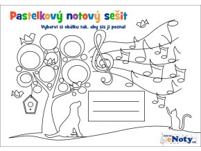 519 pastelkovy notovy sesit