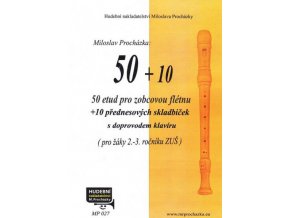 50 etud pro zobcovou flétnu