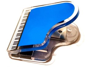 6009 klip na noty piano modry