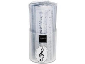 6042 pravitko partitura pruhledne 15 cm