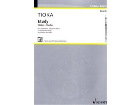 6753 tioka etudy pro sopranovou zobcovou fletnu