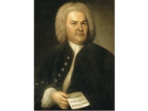 Pohlednice Bach - portrét